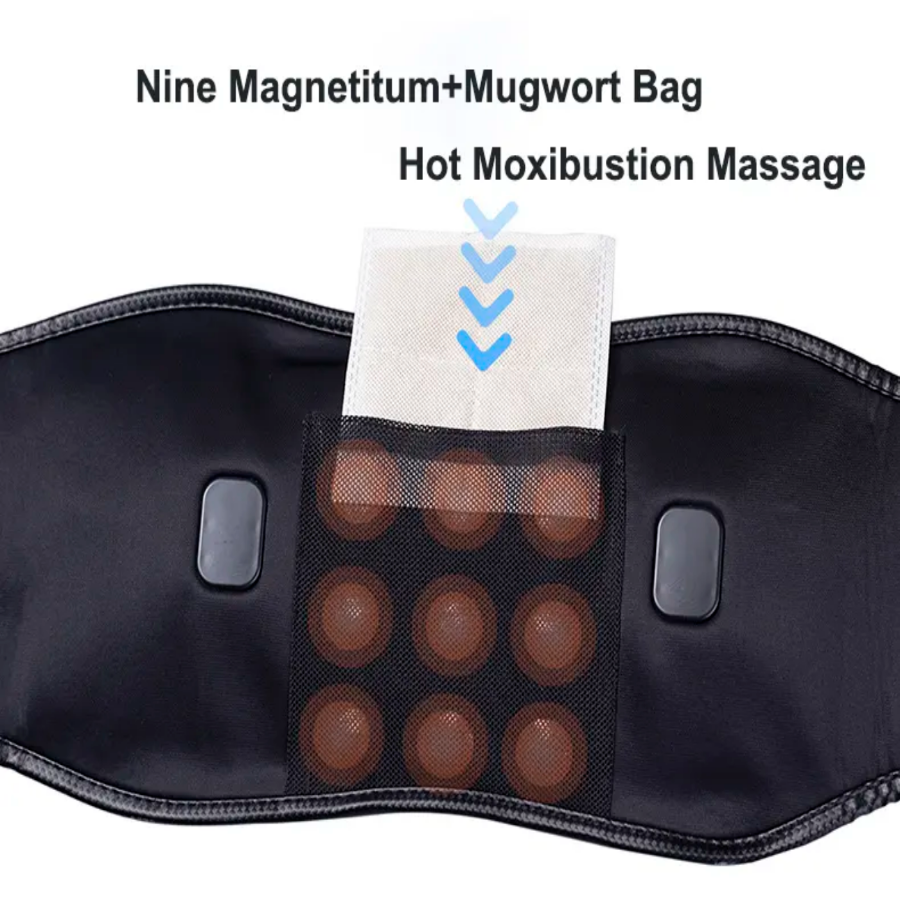 LOWER BACK MASSAGER BELT WITH AIR PRESSURE