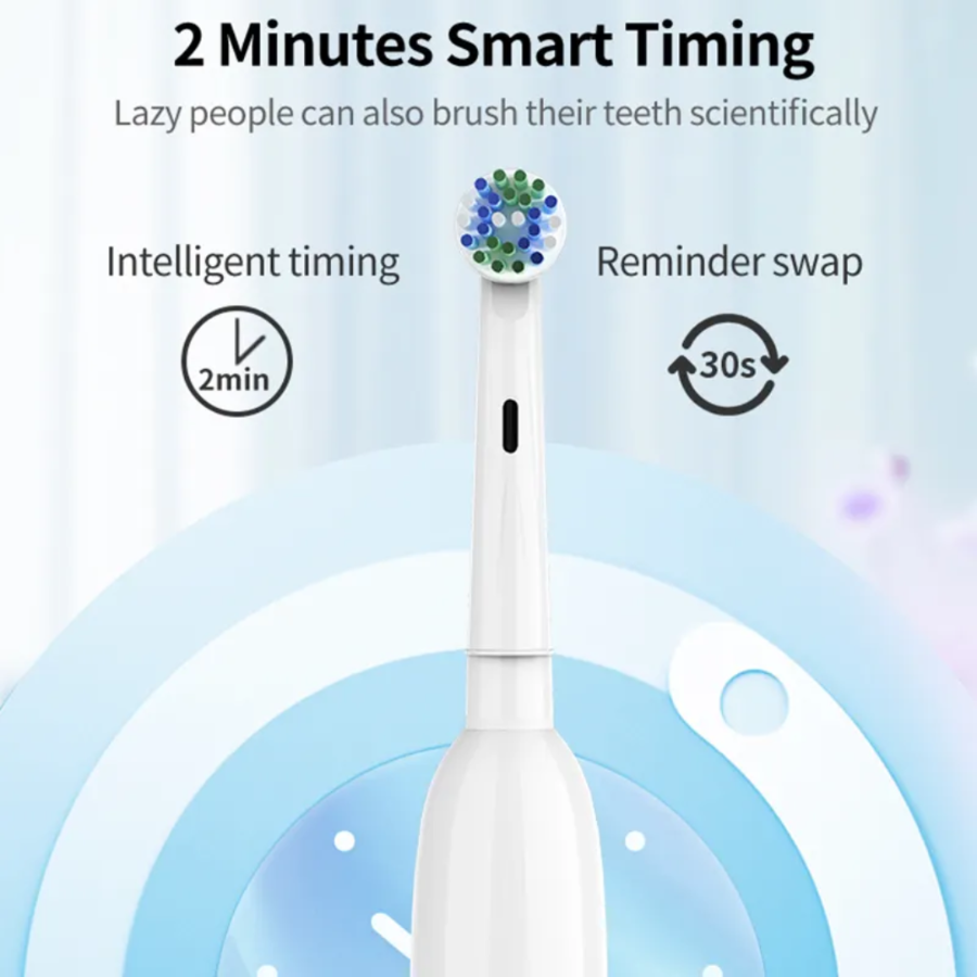Round Electric Toothbrush
