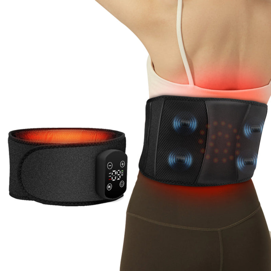 LOWER BACK MASSAGER BELT