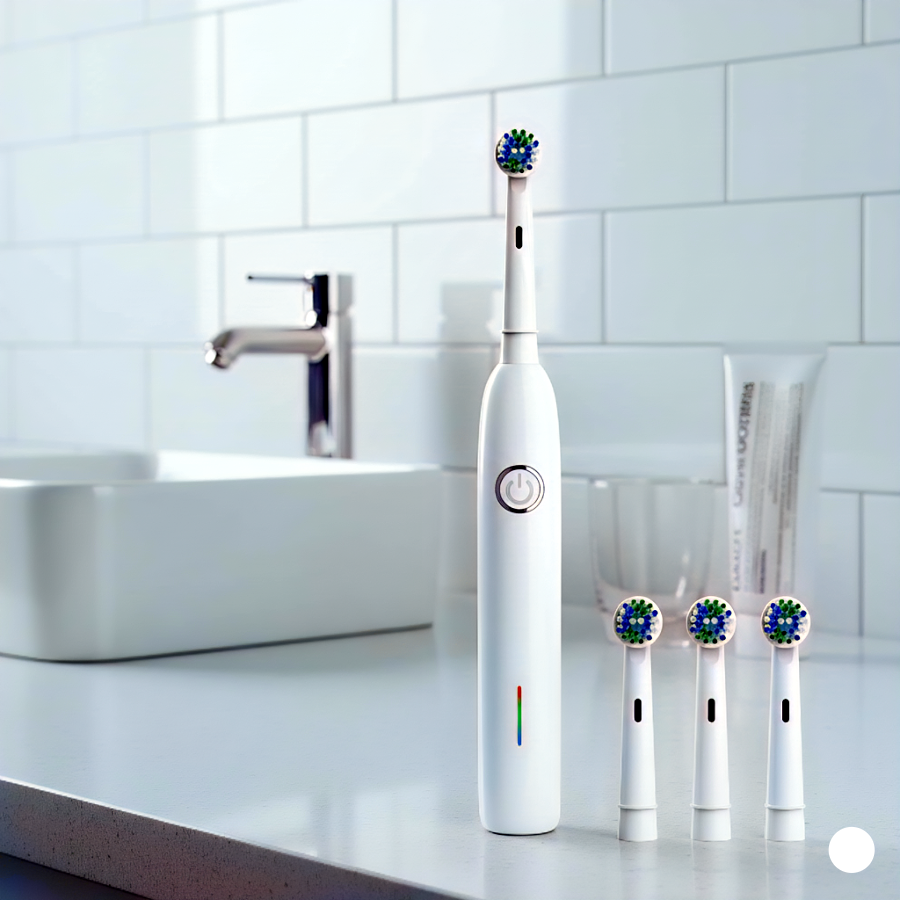 Round Electric Toothbrush