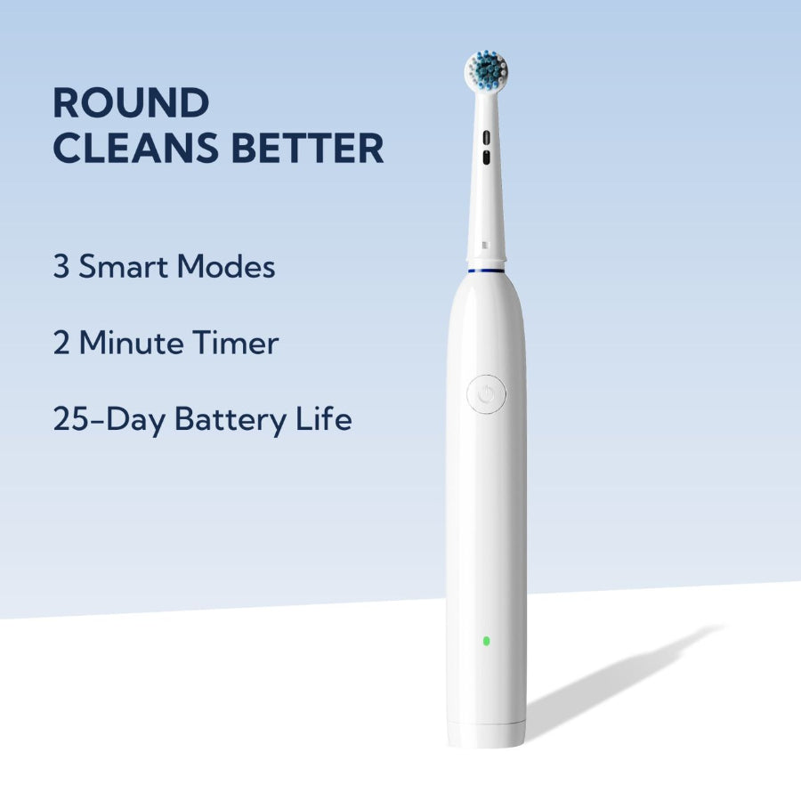 Round Electric Toothbrush