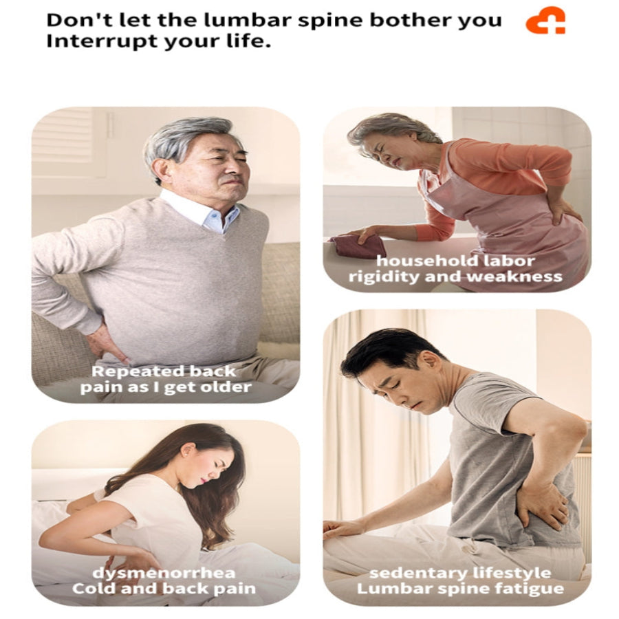 LOWER BACK MASSAGER WITH DUAL AIR PRESSURE