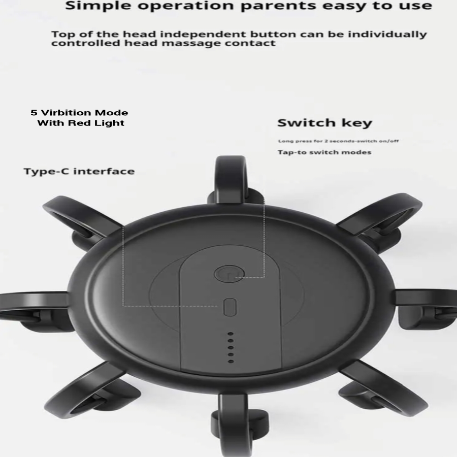 ELECTRIC OCTOPUS HEAD MASSAGER