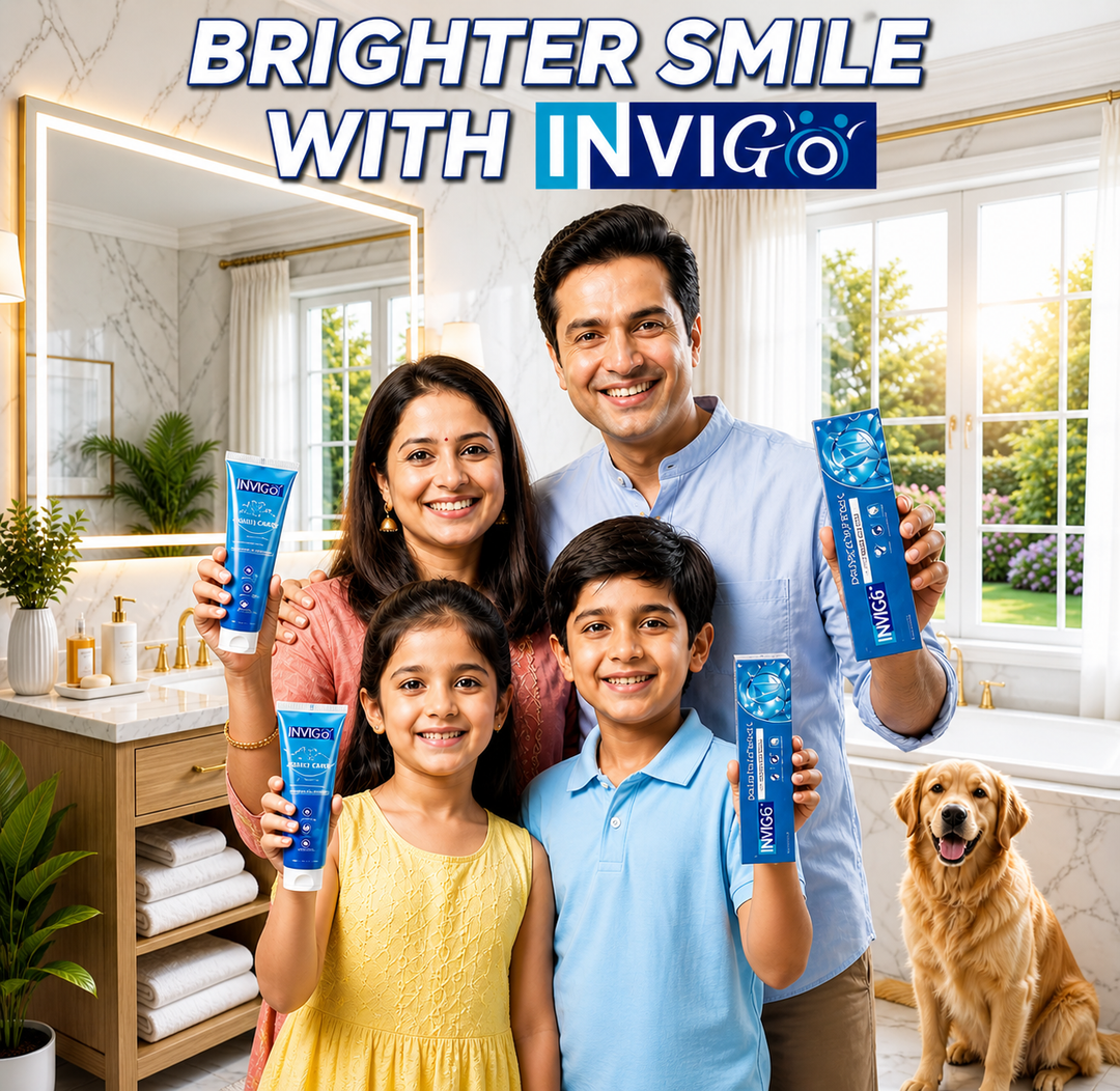 INVIGO Bubblegum Flavored Toothpaste (100 Gm)