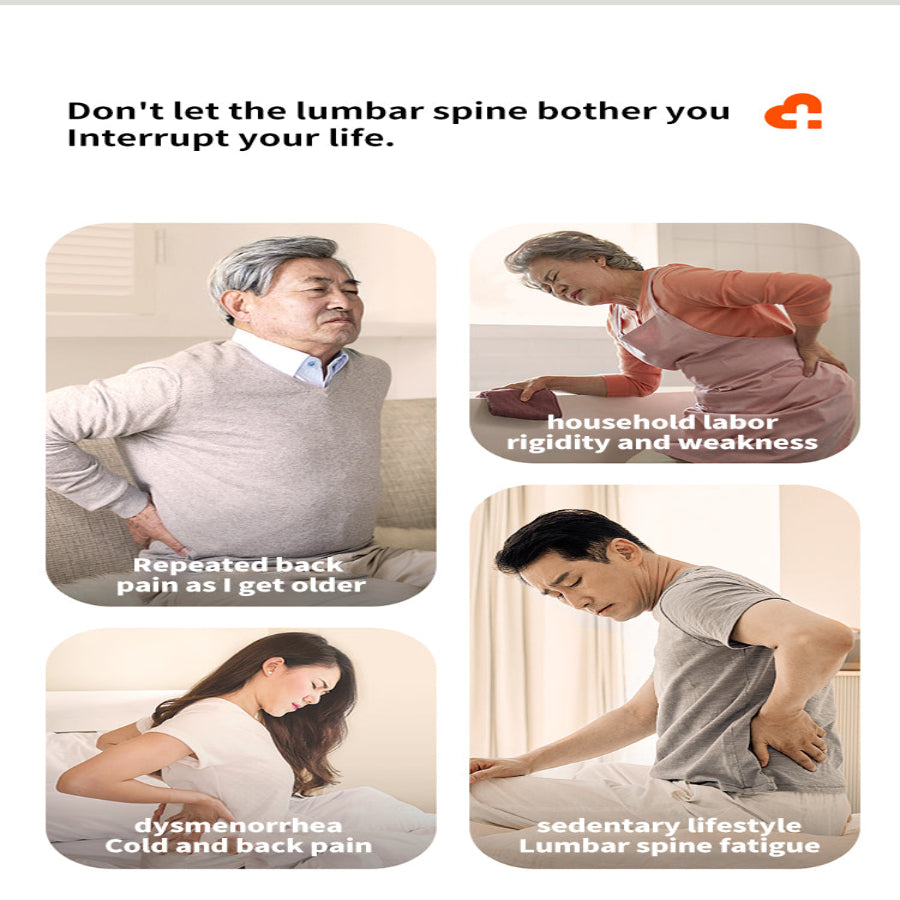 LOWER BACK MASSAGER BELT