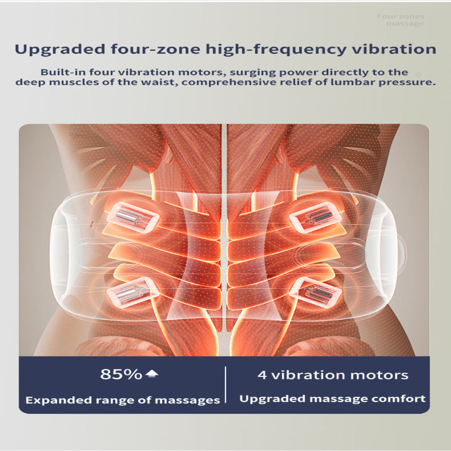 LOWER BACK MASSAGER BELT